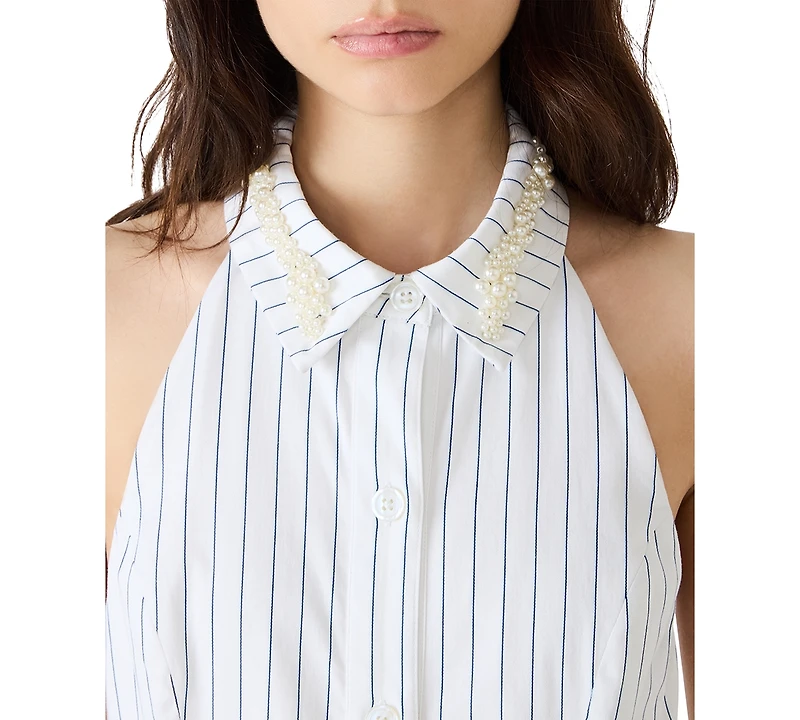 Steve Madden Juniors' Valor Collared Neck Mini Dress