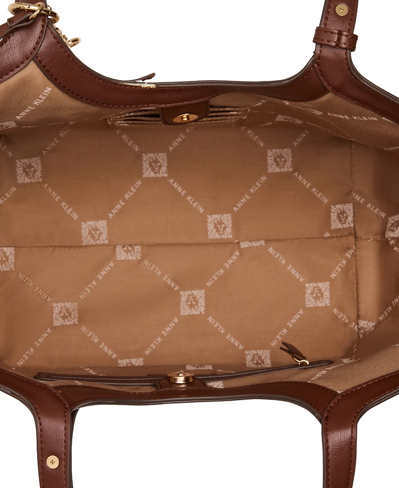 Anne Klein Tapered East West Medium Tote Bag
