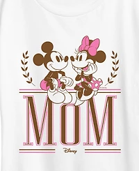 Hybrid Apparel Plus Disney Mom Prep Collegiate Short-Sleeve Graphic T-Shirt