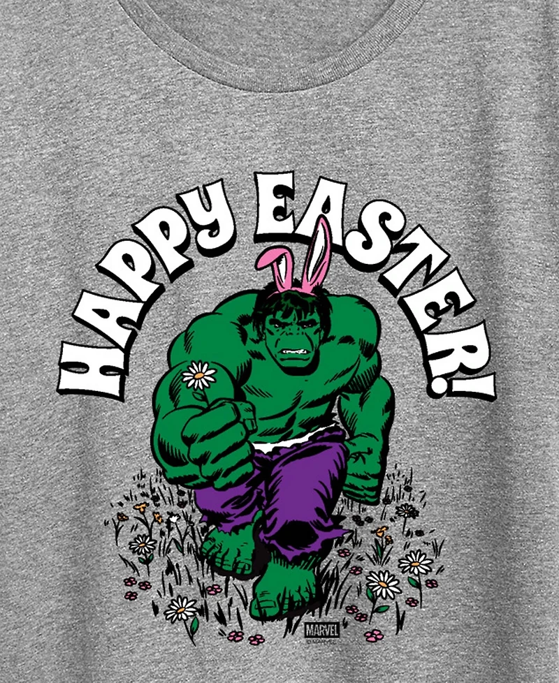 Hybrid Apparel Plus Easter Hulk Short-Sleeve Graphic T-Shirt