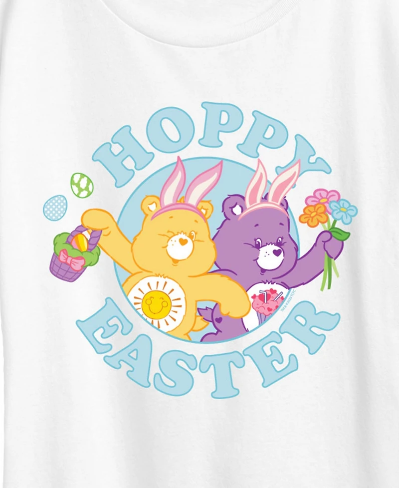 Hybrid Apparel Plus Care Bears Hoppy Easter Short-Sleeve Graphic T-Shirt