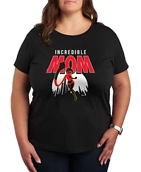 Hybrid Apparel Plus The Incredible Mom Short-Sleeve Graphic T-Shirt