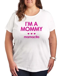 Hybrid Apparel Plus Instant Message Mommy Mamacita Short-Sleeve Graphic T-Shirt