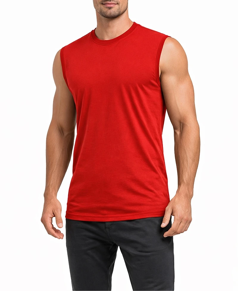Blu Rock Men's Slim-Fit Sleeveless Muscle T-Shirt