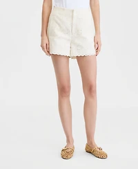On 34th Women's Cotton Eyelet Shorts, Macy's Exclusive