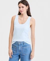 On 34th Women's Double Scoop-Neck Layering Tank Top, Macy's Exclusive