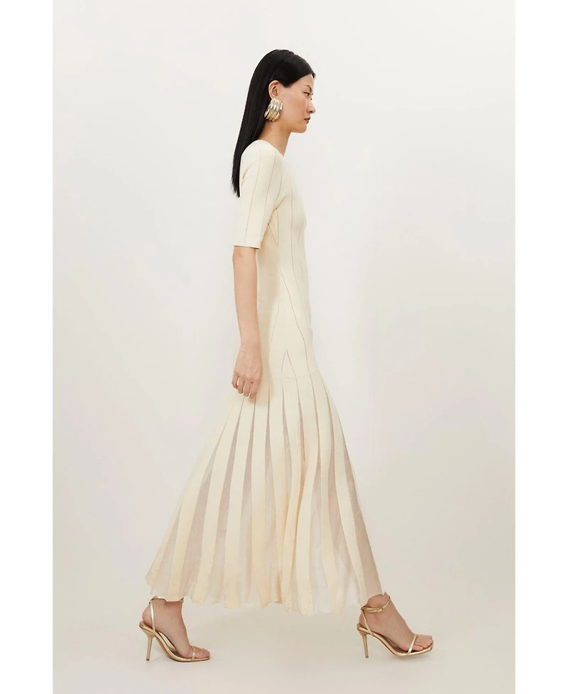 Karen Millen Women's Knitted Maxi Dress