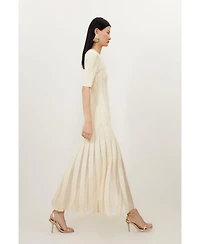 Karen Millen Women's Knitted Maxi Dress
