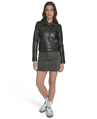 Levi's Women's Laydown Collar Studded Jacket