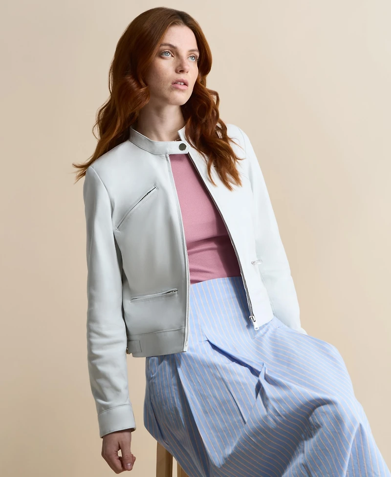 Furniq Uk Women's Leather Jacket