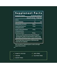 Gaia Herbs Adrenal Health Nightly Restore - Adrenal Support Herbal Supplement with Ashwagandha, Magnolia Bark, Cordyceps, Lemon Balm