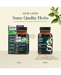 Gaia Herbs Ashwagandha Root - Made with Organic Ashwagandha Root to Help Support a Healthy Response to Stress, the Immune System, and Restful Sleep
