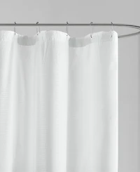 Madison Park Ara Ombre Printed Seersucker Shower Curtain, 72" x