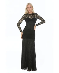 Alexia Admor Women's Nova Long Sleeve Ruched Dress