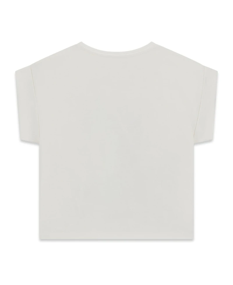 Guess Girls' 7-16 Midi Length Boxy Short-Sleeve T-Shirt