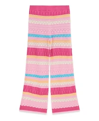 Guess Girls' 7-16 Crochet Palazzo Pants