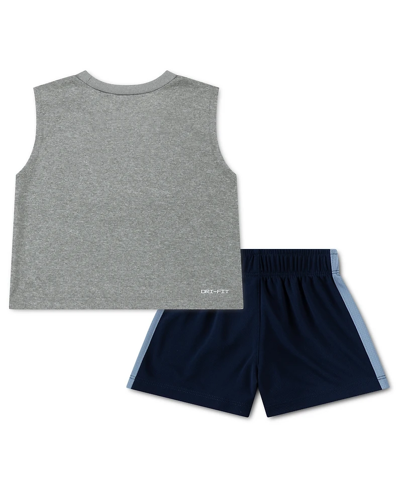 Nike Baby Boys' Goal Mode Tank and Shorts, 2-Piece Set