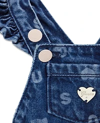 Guess Baby Girls' Bodysuit and Denim Skirtall, 2-Piece Set