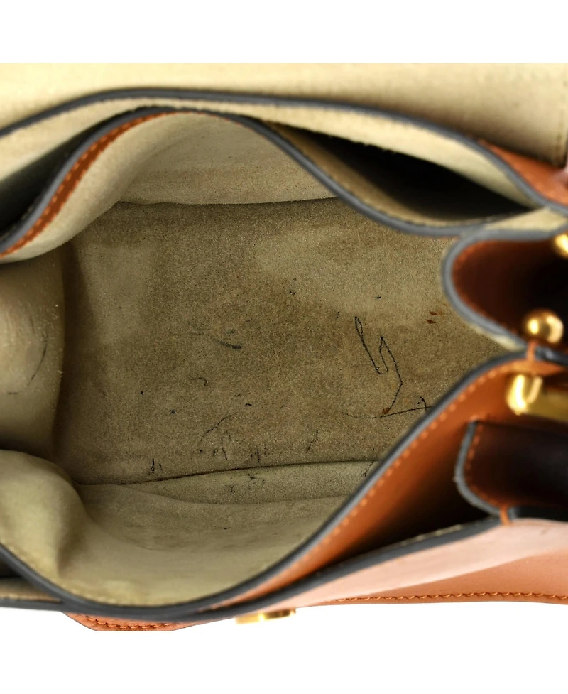 Pre-Owned Chloe Small Multicolor Fringe Hudson Bag Leather