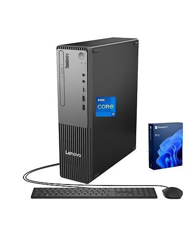 Lenovo ThinkCentre Small Form Factor Business Desktop, Intel Core i7-13620H, 64GB DDR5, 2TB Ssd, Wired Kb & Mouse, Windows 11 Pro