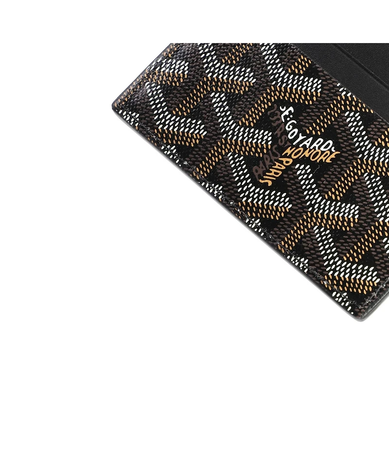 Pre-Owned Goyard Saint Sulpice Card Holder Coated Canvas