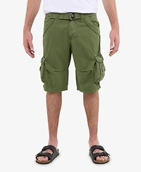 Xray Mens Cargo Shorts Camo & Solid Colors 12.5" Inseam Knee Length Classic Fit Multi Pocket