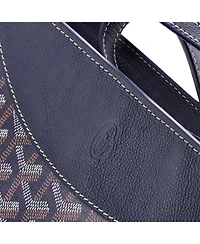 Pre-Owned Goyard Hirondelle Shoulder Bag Coated Canvas and Leather