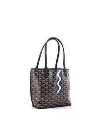 Pre-Owned Goyard Mini Anjou Reversible Tote Printed Coated Canvas