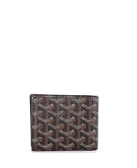 Pre-Owned Goyard Victoire Wallet Coated Canvas