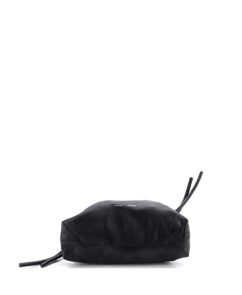 Pre-Owned Proenza Schouler Mini Drawstring Top Handle Bag Leather