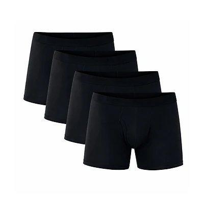 Pact Men's Everyday Boxer Brief 4-Pack Made With Organic Cotton