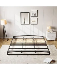 Gaomon Low Profile Bed Frame Heavy Duty Metal Platform Bed Frame Mattress Foundation With Steel Slat Support Easy Assembly