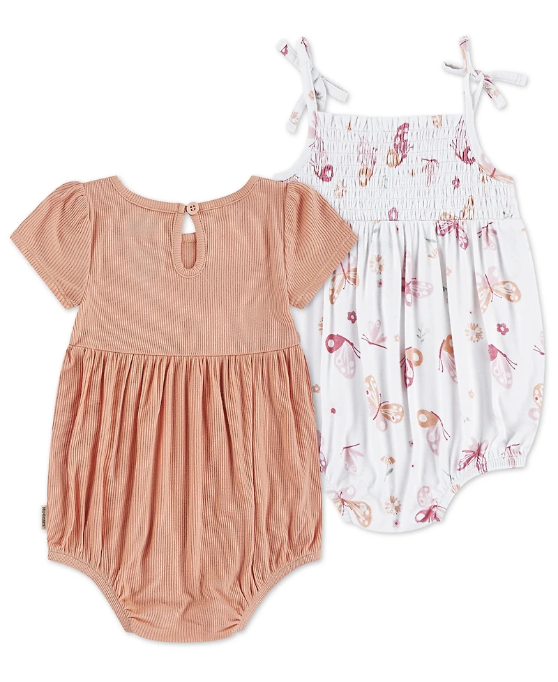 Huggies Baby Girls' Romper, 2-Pack