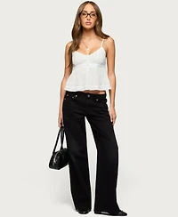 Edikted Women's Halsey Ruffle Tank Top