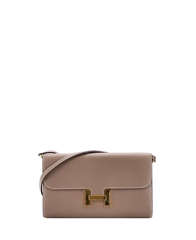 Pre-Owned HERMES Constance To Go Wallet Evercolor