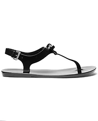 Michael Kors Women's Eva Buckle Flat Sandals