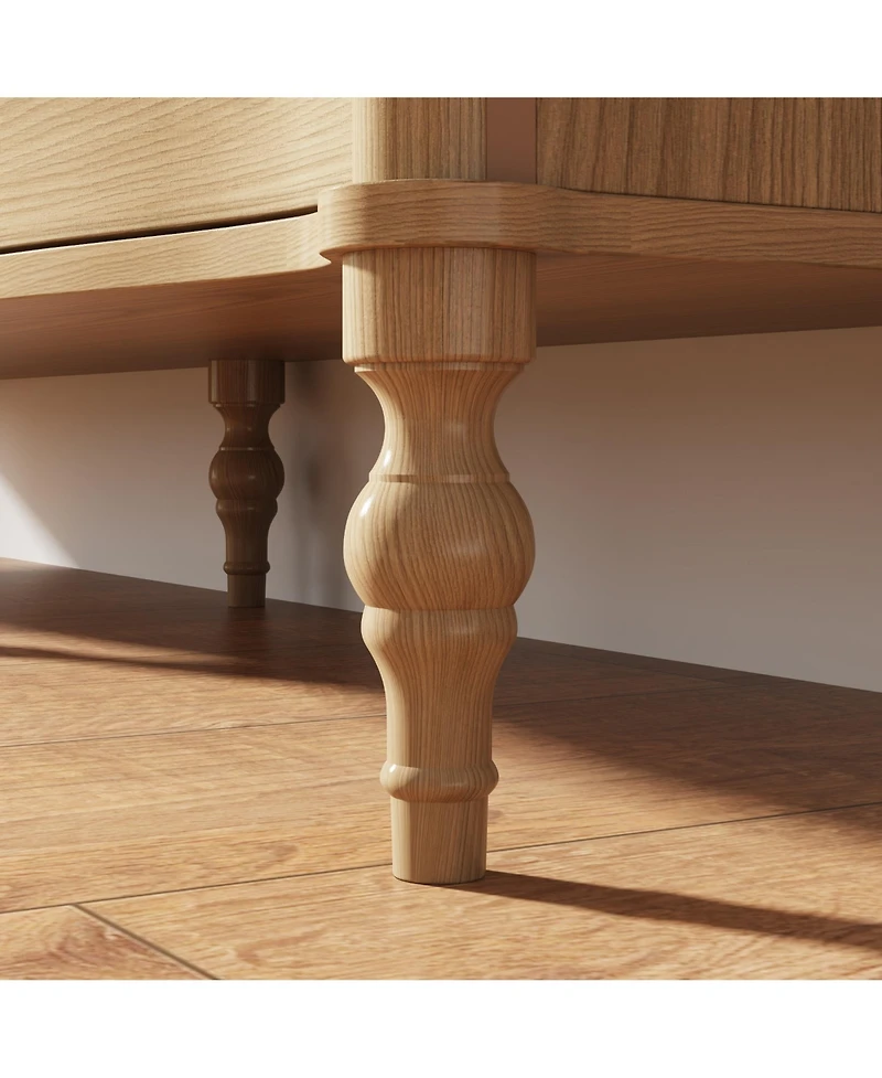 Homsee 63" 8-Drawer Bedroom Dresser , Modern Chest of Drawers