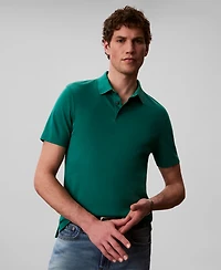Calvin Klein Men's Short Sleeve Supima Cotton Polo Shirt