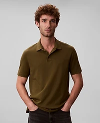 Calvin Klein Men's Short Sleeve Supima Cotton Polo Shirt