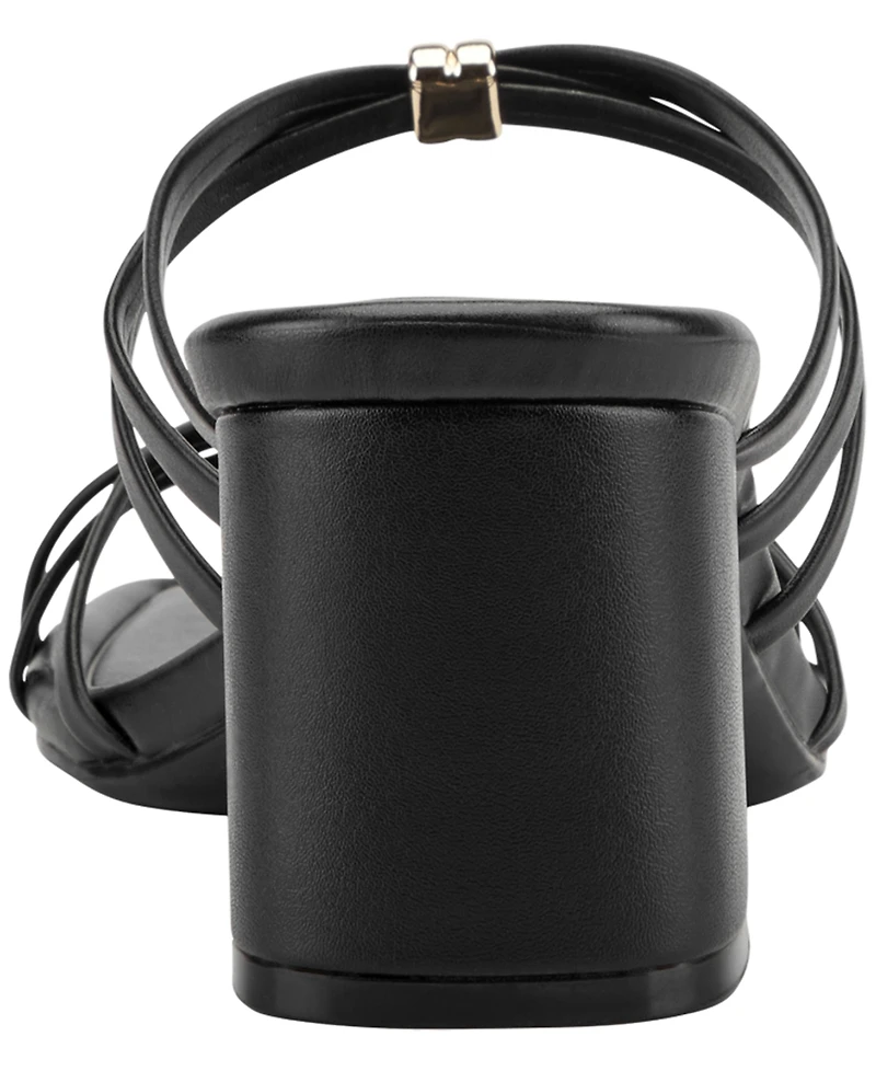 Marc Fisher Women's Gabber Strappy Block Heel Dress Sandals