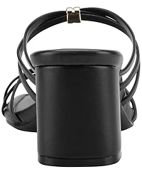Marc Fisher Women's Gabber Strappy Block Heel Dress Sandals