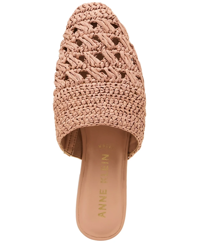 Anne Klein Women's Flat Heel Mules Flats