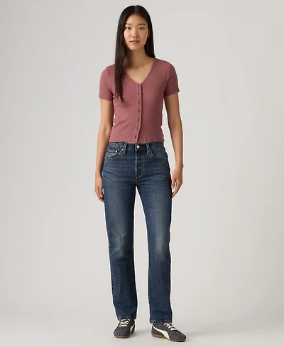 Levi's Women's 501 Original-Fit Straight-Leg Jeans