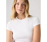 Levi's Women's Short-Sleeve Cropped Top