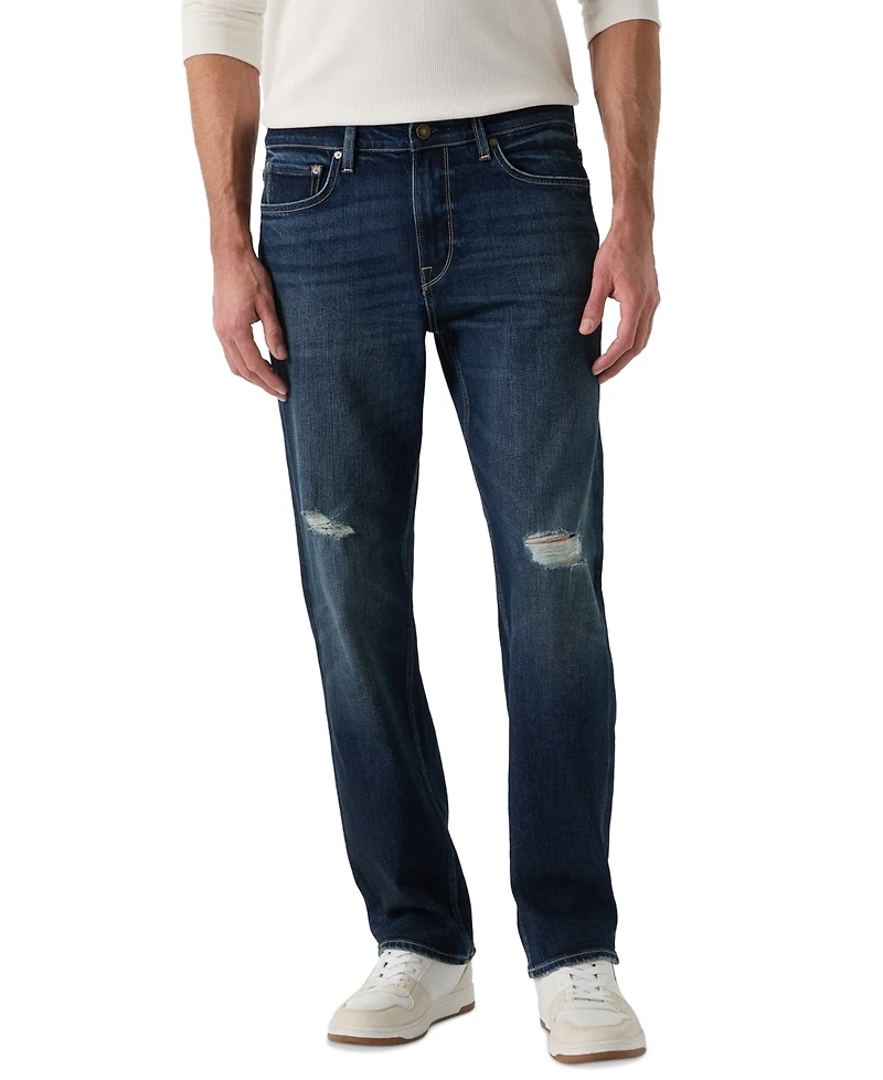 Guess Men's Mason Straight Leg Five-Pocket Jeans