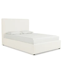 Marcel 86" Upholstered Flanged Seam King Bed