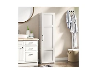 Slickblue 4-Shelf Tall Storage Cabinet for Bathroom and Living Room