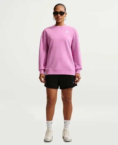 Nike Sportswear Women's Club Fleece Loose Crewneck Sweatshirt
