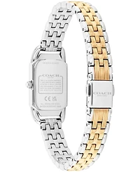 Coach Women's Cadie Two Tone Stainless Steel Bracelet Watch, 17.5mm