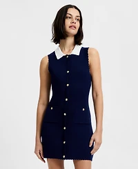 French Connection Women's Collared Neck Mini Dress